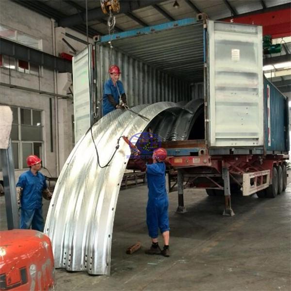 supply the corrugated steel culvert to Gabon
